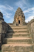 Bakong temple - the central sanctuary on the top of the pyramid.